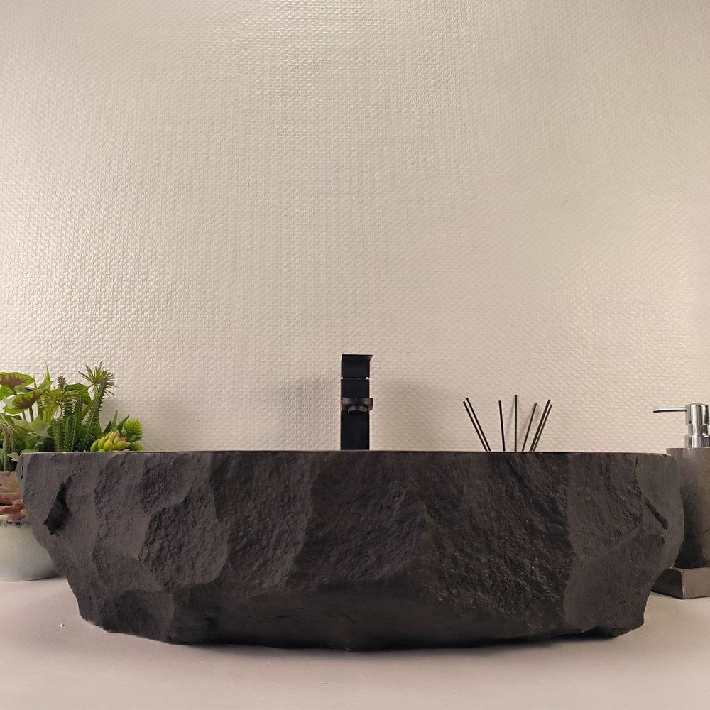 Раковина из андезита Erozy Black EA-64850 66*45*16 0035