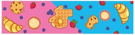 Шкурка для самоката Shkura Prod Breakfast 15,24x60,96cm "завтрак"
