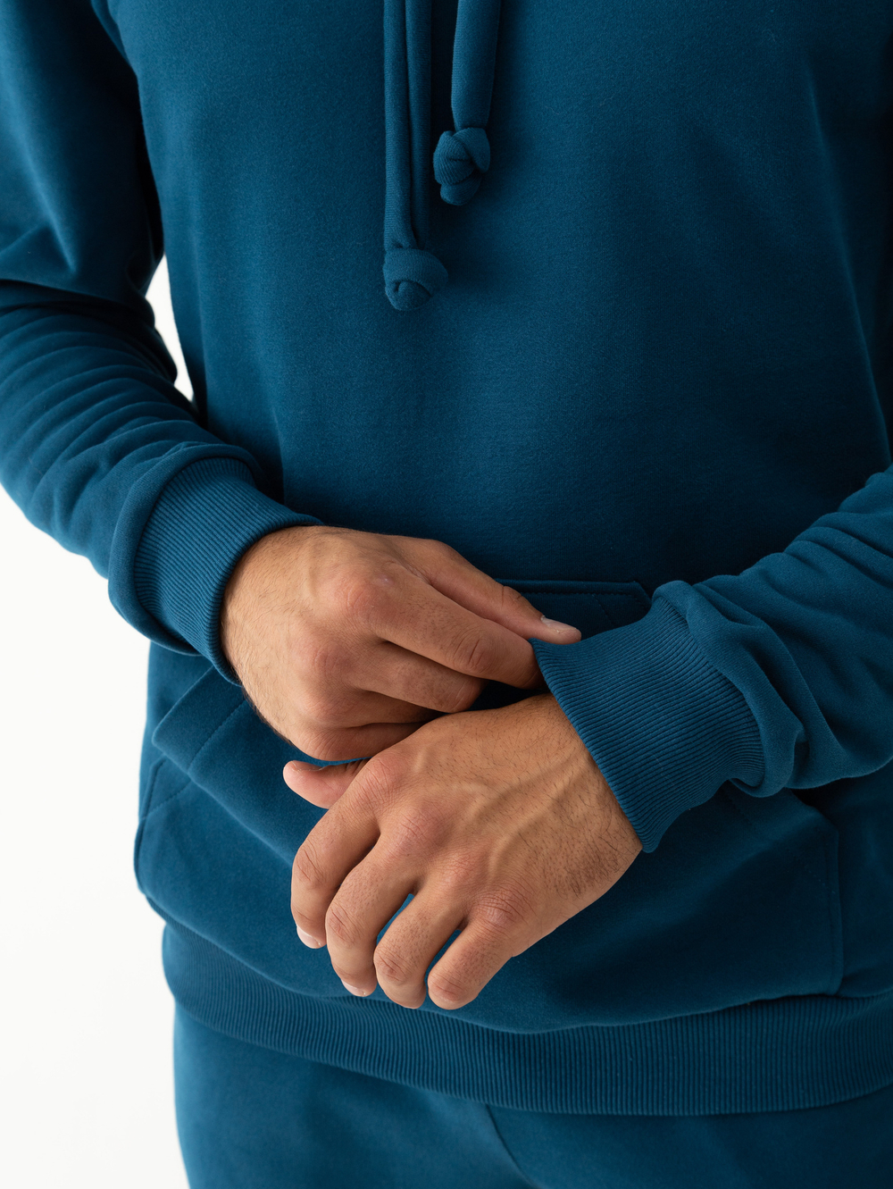 Костюм мужской спортивный (без начеса). Петроль