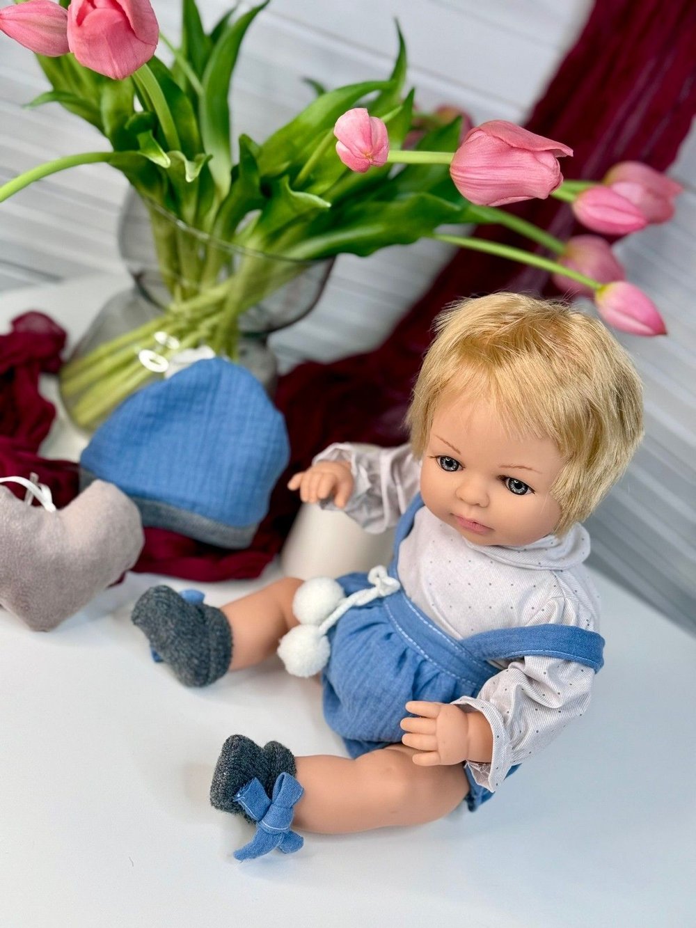 Кукла BERJUAN мягконабивная 40см Mauro (1071)