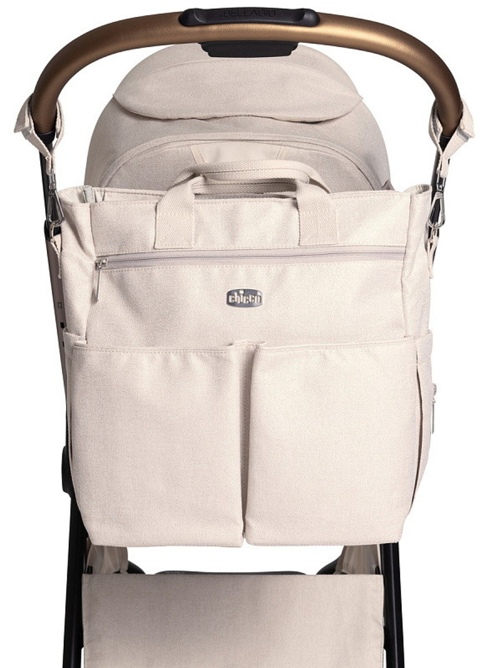 Коляска Chicco Bellagio 3 в 1 с автокреслом Kory Plus Bronze Lizard Re_lux Amber Glow