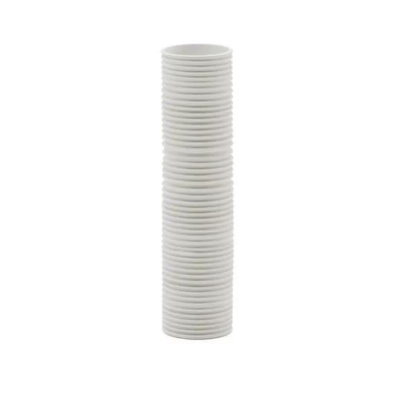 Ваза Sibone, белая керамика, 49 см