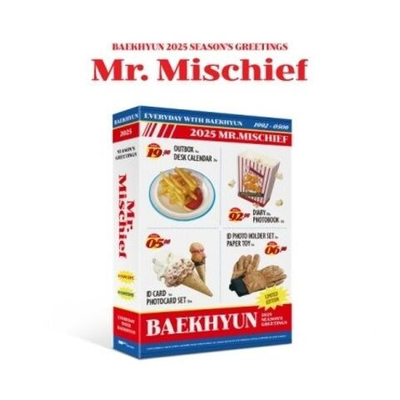 товары BAEKHYUN - MR. MISCHIEF 2025 SEASON'S GREETINGS