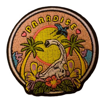 Нашивка на рюкзак и на одежду. Paradise