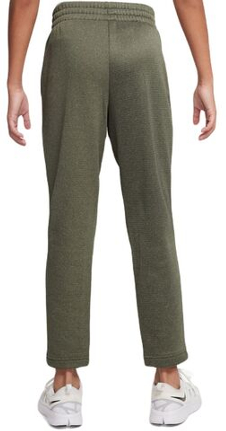 Детские теннисные брюки Nike Kids Therma-FIT Winterized - cargo khaki/white