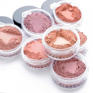 Минеральные румяна матовые В101 Розовый  4гр  (Kristall Minerals Cosmetics)