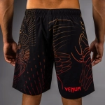 Шорты тренировочные Venum Quetzal Fury black/fury red/tangerine