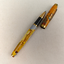 Коллекционная ручка Parker с ручной росписью Палех "по мотивам Дали"