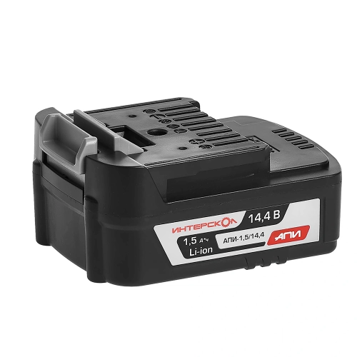 Аккумуляторный слайдерный блок ИНТЕРСКОЛ АПИ-1,5/14,4, Li-Ion, 14.4 В, 1.5 Ач, 1 шт. (2400.012)