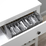 Органайзер для белья 11 ячеек, 35х14х13 см, цвет серый