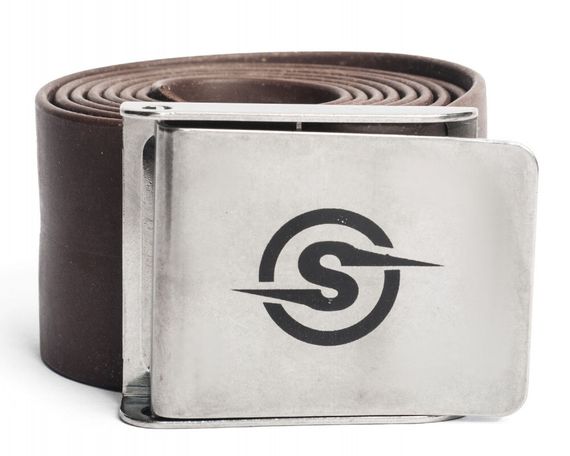 Пояс Sigalsub Elastica резиновый с металлической пряжкой коричневый