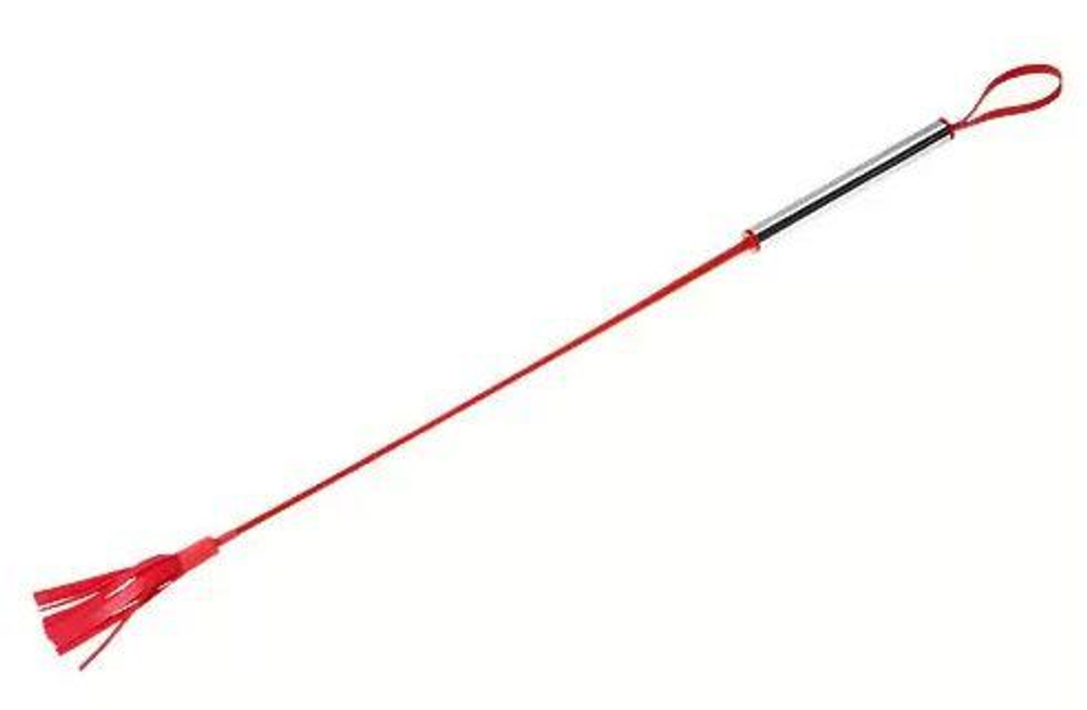 Красный латексный стек с лентами - 62 см.