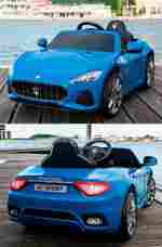 Детский электромобиль "Maserati GC-SPORT" S302, синий