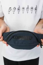 Сумка поясная Codered Hip Bag Синий Темный микрофибра/Черный принт