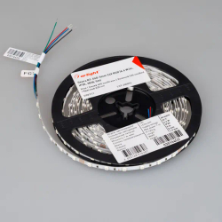 Светодиодная лента RT-G60-5mm 24V RGB (6.6 W/m, IP20, 3838, 5m) (Arlight, узкая) 030164(2)