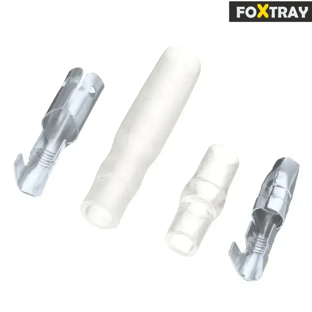 Клеммы для проводов круглые пули обжимные медные 25 шт.