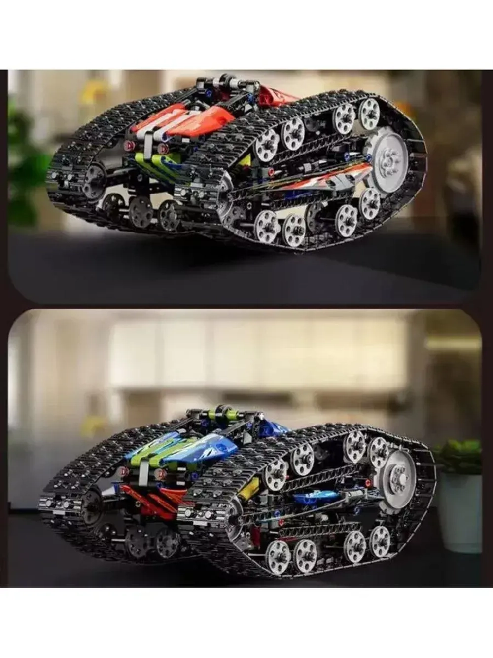 Конструктор Вездеход Перевертыш на радиоуправлении 880 дет