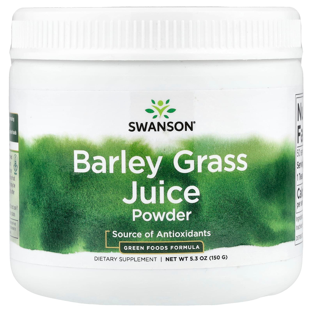 Swanson Vitamins, порошок из сока ростков ячменя, 150 г (5,3 унции)
