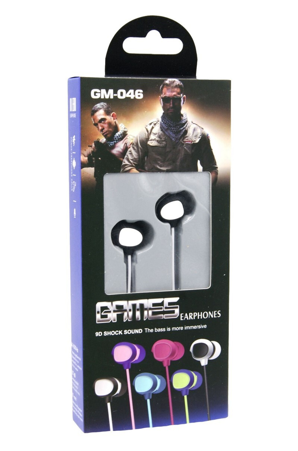 Наушники с микрофоном GM-046 (белый)