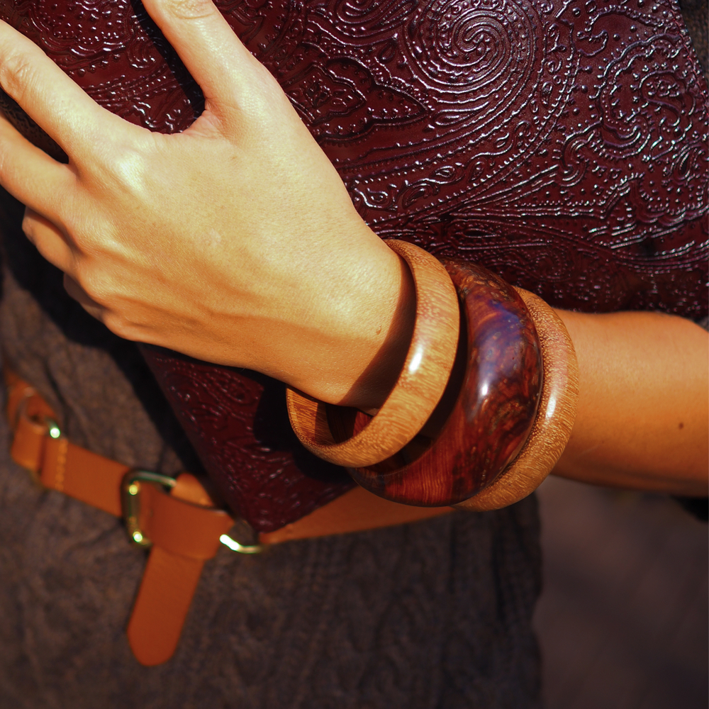 rosewood beige bangle mini