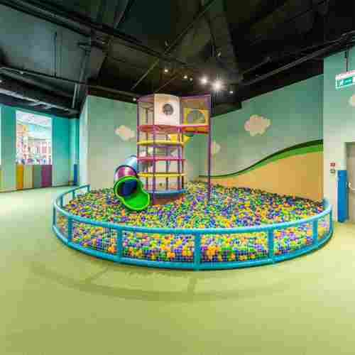 Игровой детский лабиринт «Остров Радужных Шаров»