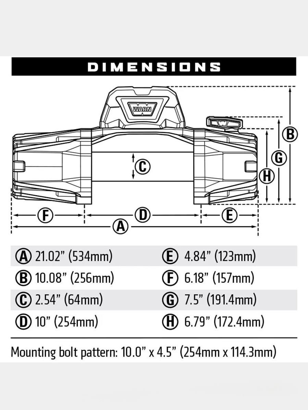 Лебёдка WARN VR EVO 10-S