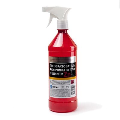 ХИМИК преобразователь ржавчины с цинком, распылитель 1 л