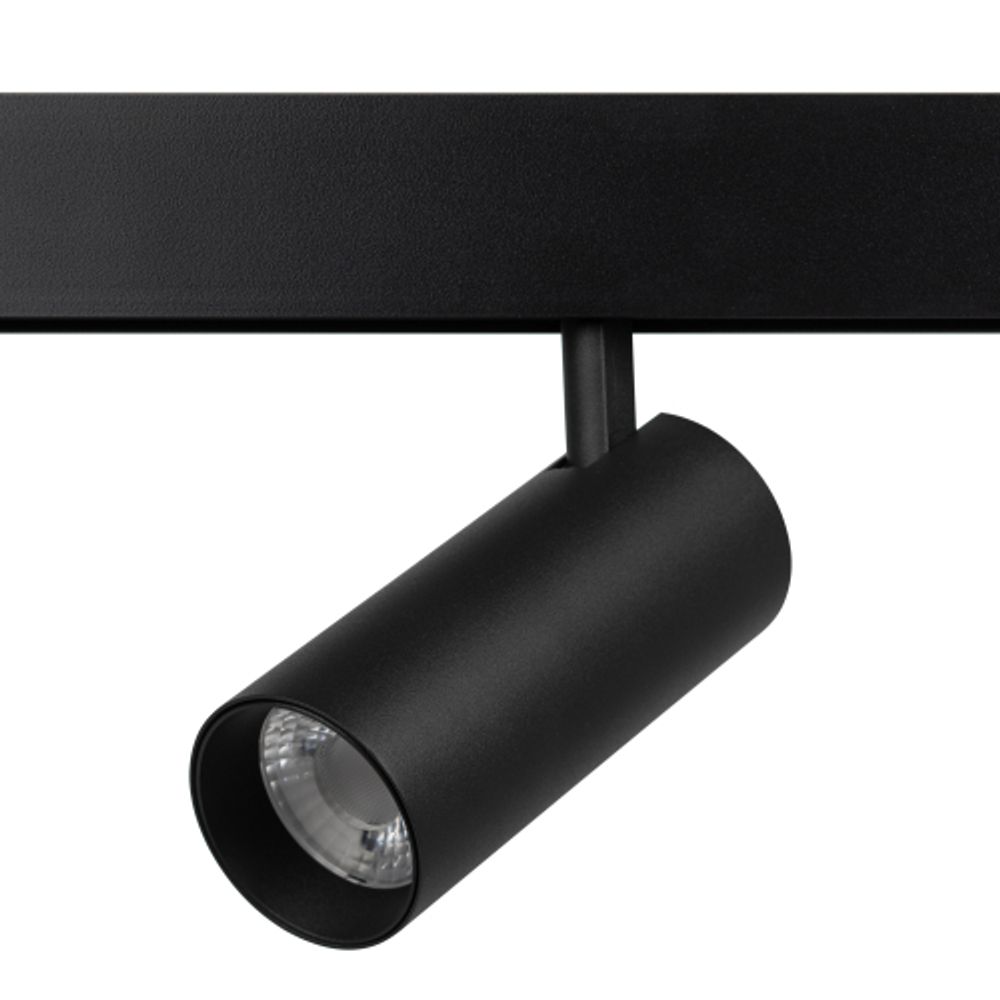 Магнитный трековый светильник ЭРА TRM20-6-15W4K-B для системы NOVA 48V 15Вт 4000К направленный свет черный