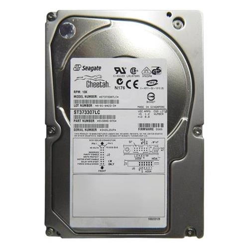 Жесткий диск Seagate Cheetah 10K.6 SCSI 73Gb (10K/8Mb/80pin) 9V3006-076