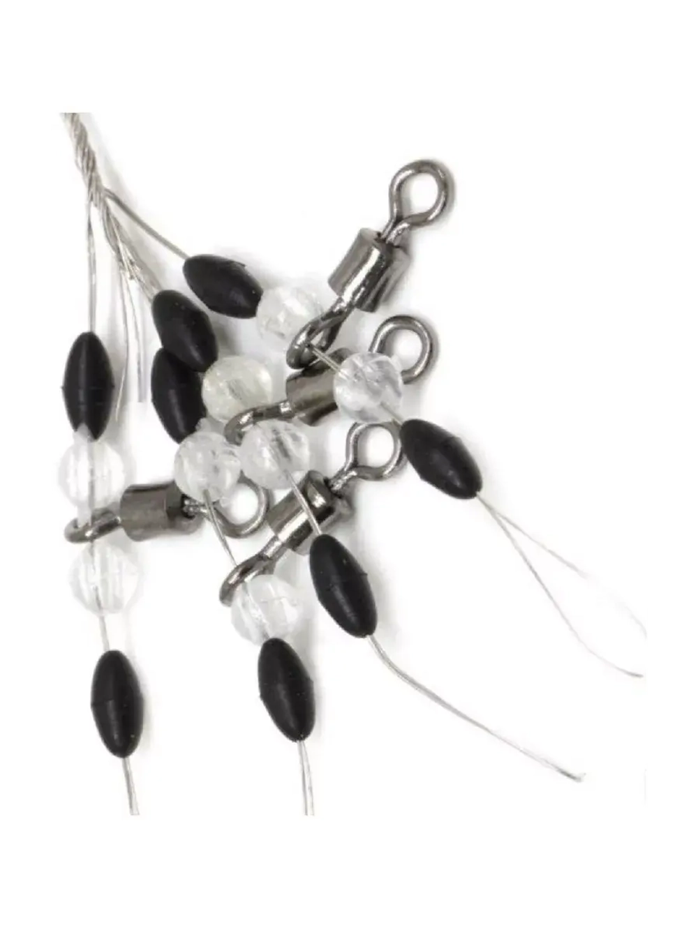 Стопор с вертлюгом ROLLING SWIVEL PEARL BEADS