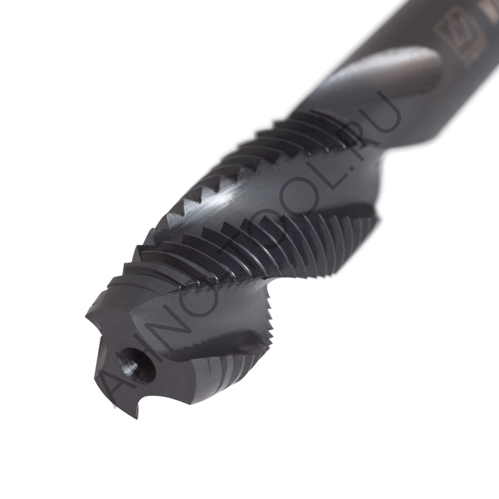 Метчик м/р М16х2,0 Р6М5/М2 ГОСТ 17933-72 BLACK OXIDE, с винтовой канавкой, ТОЧИНТЕХ