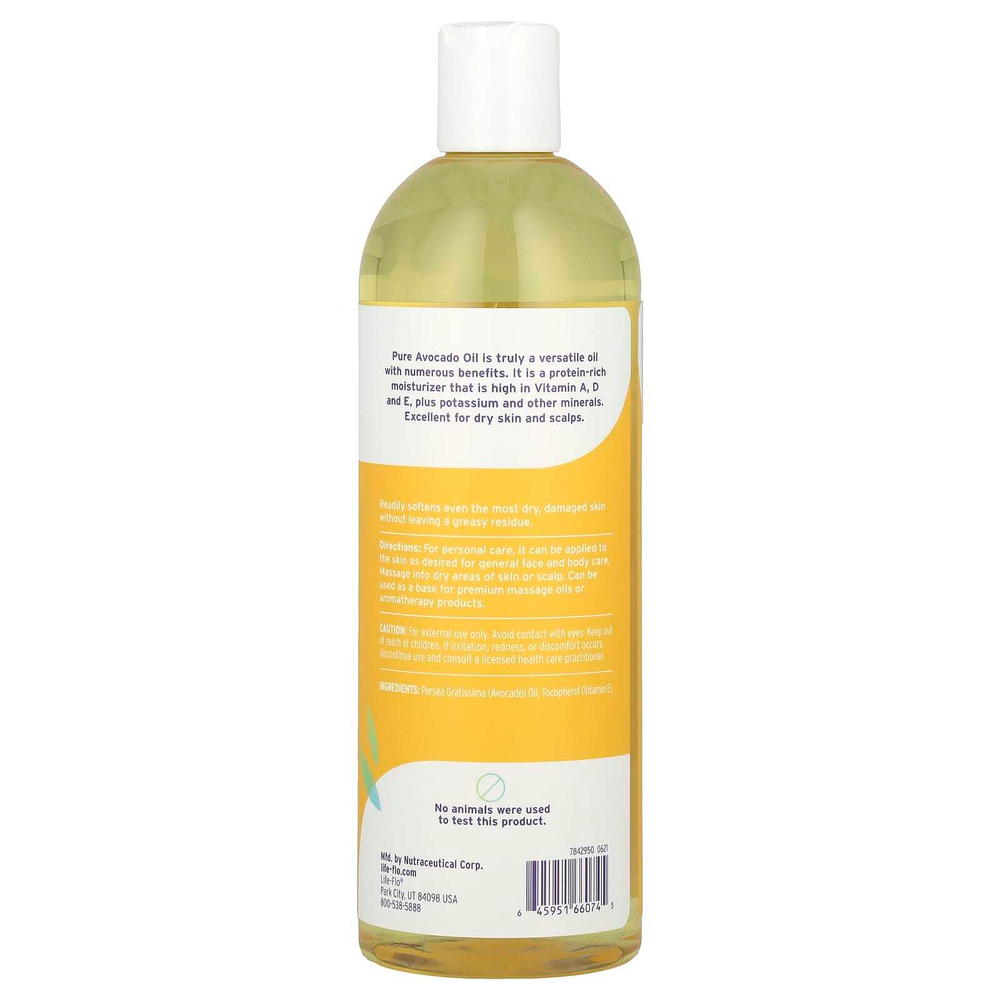 Life-flo, чистое масло авокадо, 473 мл (16 жидк. унции)