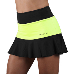 Женская теннисная юбка Endless Lace Skirt Women - Black, Neon Green