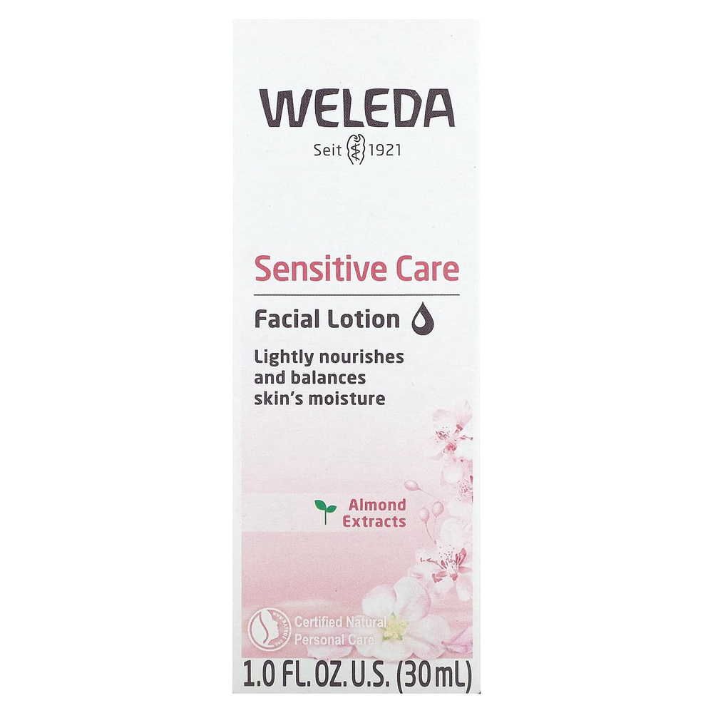 Weleda, Лосьон для чувствительной кожи, экстракты миндаля, 30 мл (1,0 жидк. унц.)