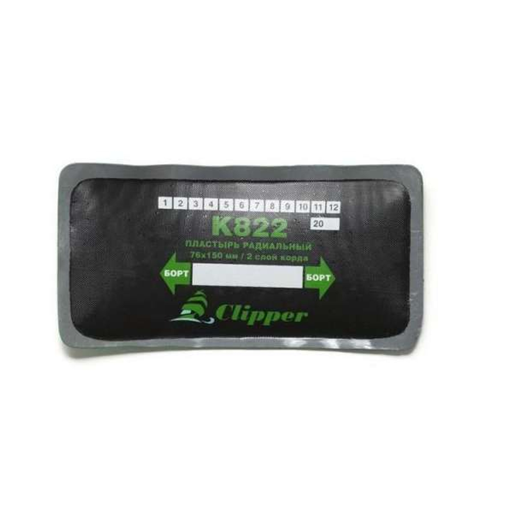 K822  Заплата 76*150мм/2сл.к.(15)