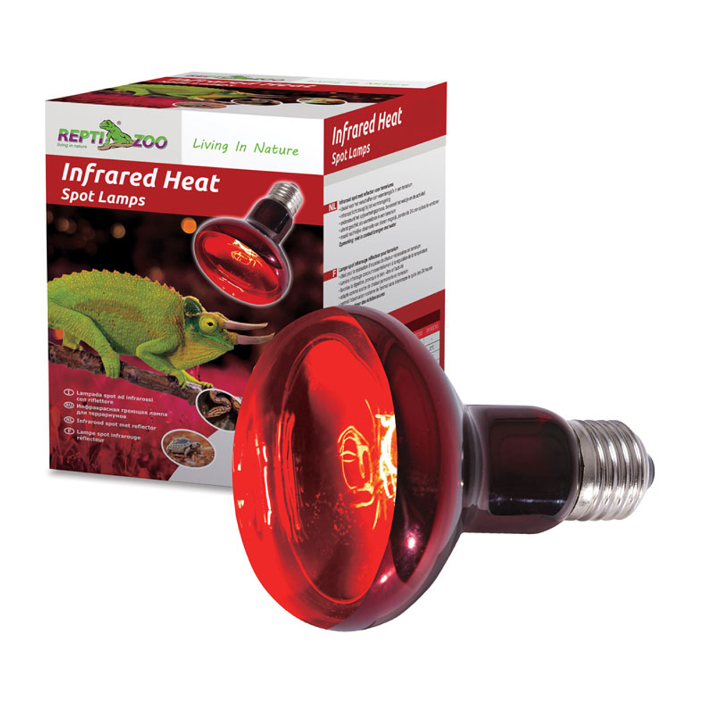 Лампа инфракрасная 63075R "ReptiInfrared", 75Вт, Repti-Zoo