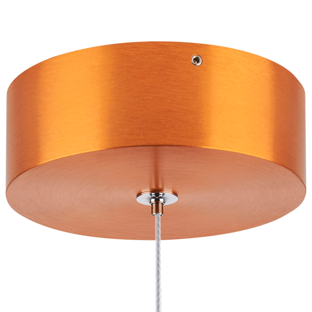 805402 Люстра COLORE LED 1х6W 320LM ЧЕРНЫЙ/КРАСНЫЙ 3000K