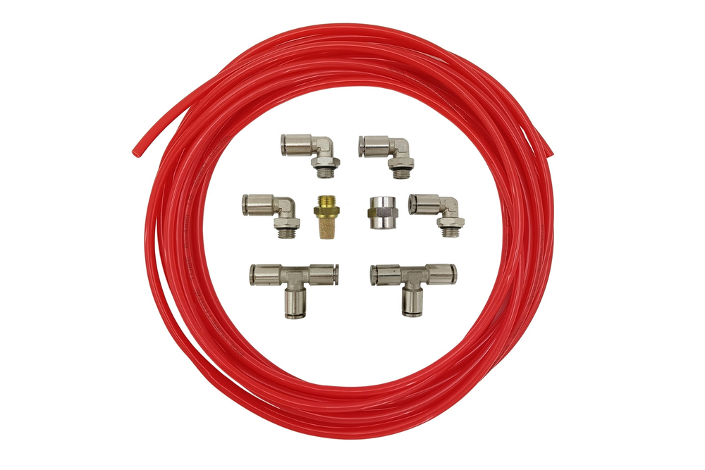 Комплект вывода сапунов УАЗ (на мосты, РК, фильтр глушителя)