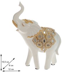 GAEM Фигурка декоративная "Слон", L12 W6 H15,5 см