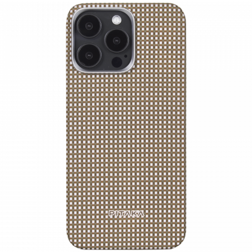 Чехол iPhone 15 Pro Pitaka MagEZ Case 5 (Canyon)
