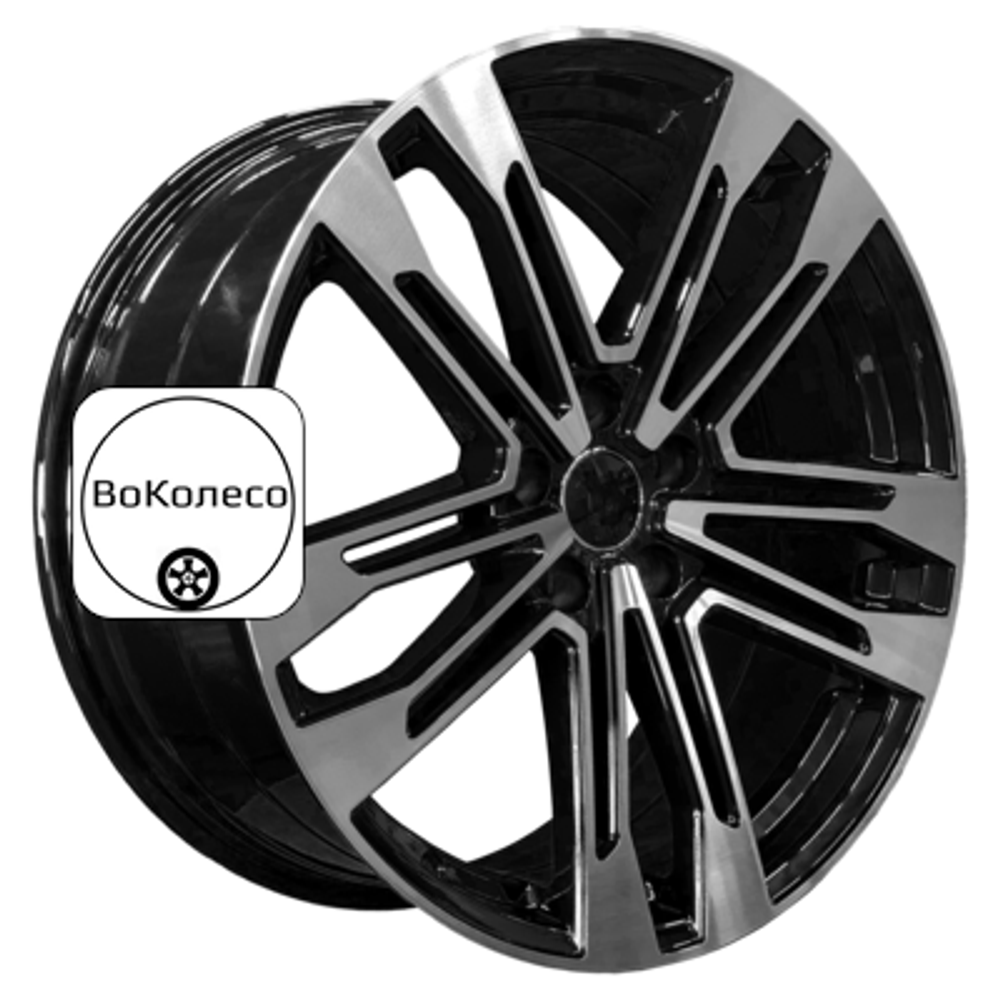 8,5x19/5x112 ET33 D66,45 3044 Gloss Black Machine Face (PDW) PDW