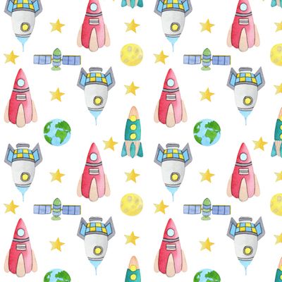 Ракеты на белом фоне