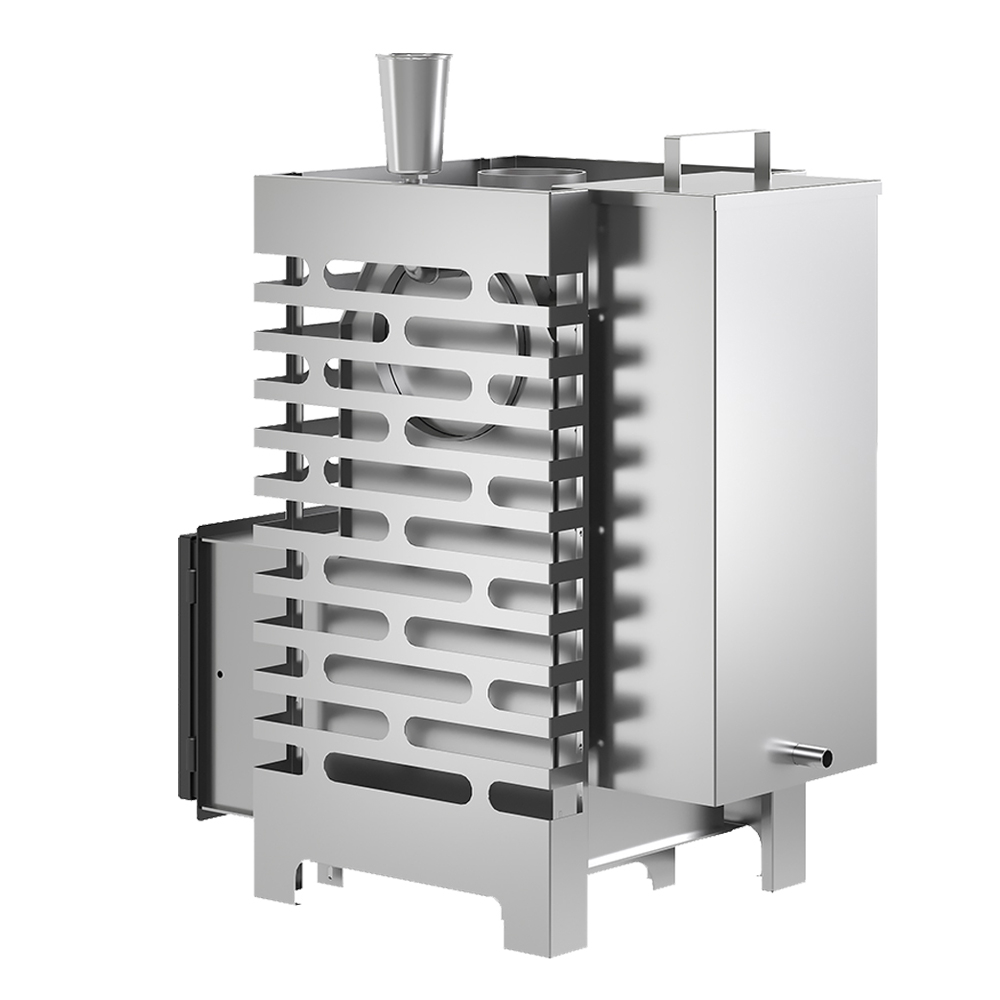 Печь для бани ASTON 16 INOX стекло "АКВА "