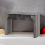 Стол туалетный Ольга-3 Дуб делано серый/сильвер Пэлас