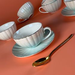 Lenardi 164-003 Чайный набор 12пр. 200мл в под.уп.(х6)Фарфор