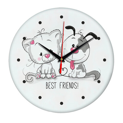 Сувенир и подарок часы "Best Friends" Декор для дома, подарок
