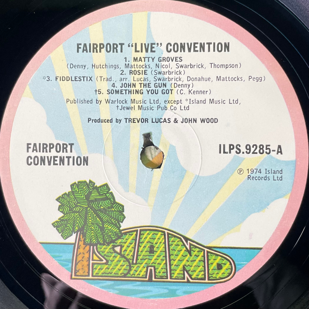 Fairport Convention - Fairport Live Convention (Англия 1974г.)