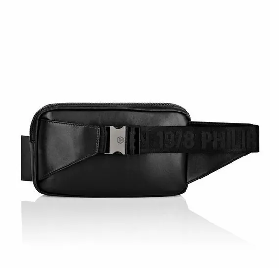Сумка Philipp Plein EMBROIDERED LEATHER FENNY PACK PAISLEY