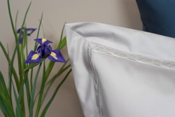 Постельное белье cемейное Сlaire&Caroll Le Fleur серый