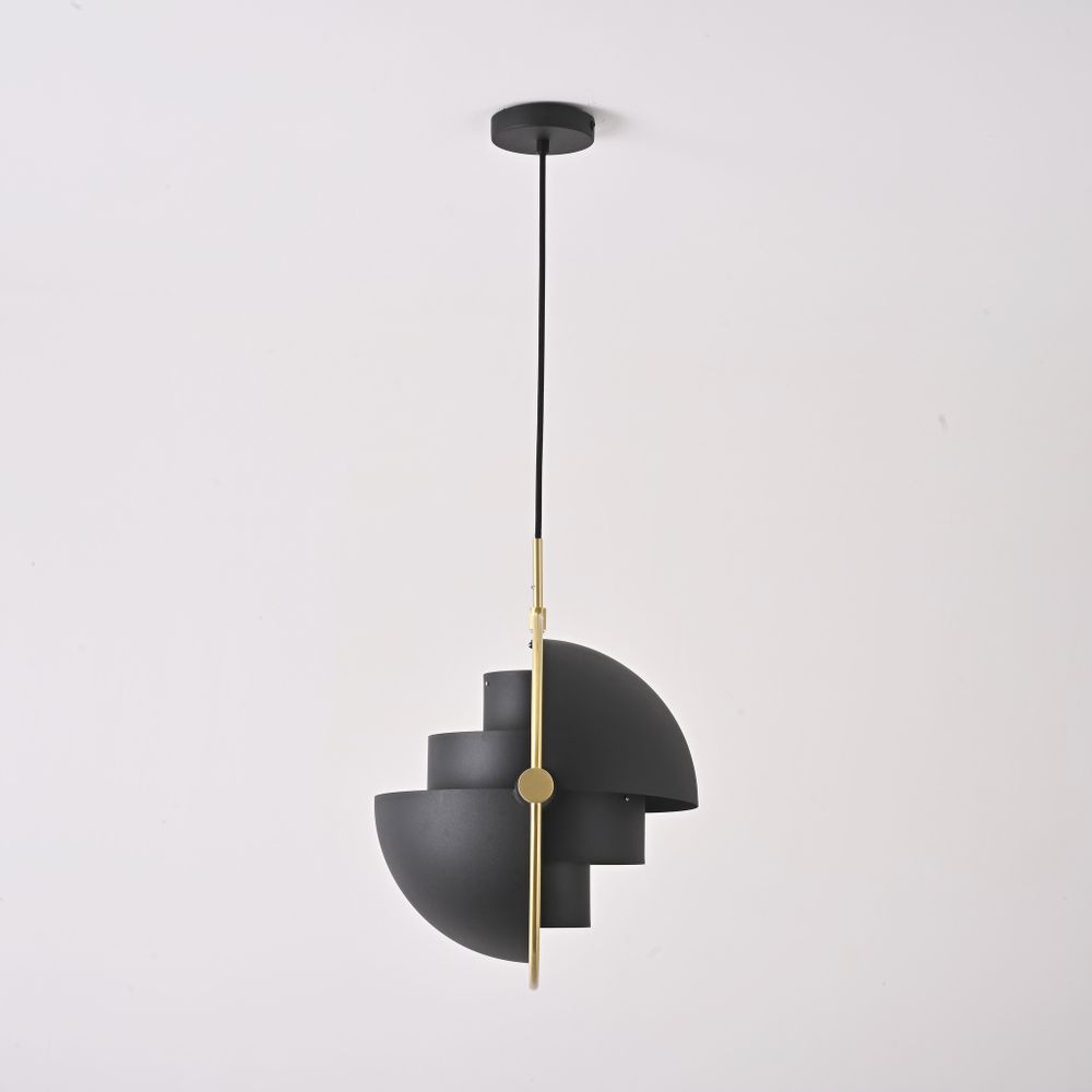 Подвесной светильник Louis Weisdorff Gubi Multi-lite Suspension Lamp Black